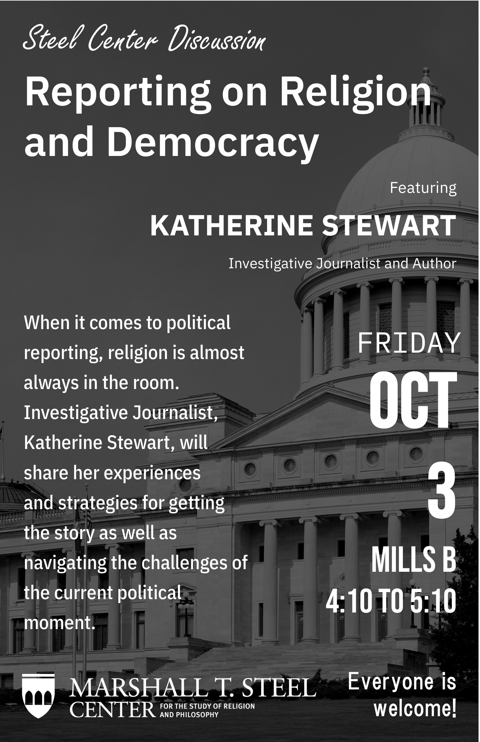 Reporting on Religion and Democracy ft. Katherine Stewart
